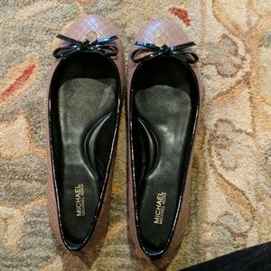 NIB Michael Kors quilted leather flats